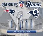 New England Patriots Los Angeles Ram, vs Super Bowl 2019, Mercedes-Benz Stadyumu'nda, Atlanta, Georgia, Pazar, 3 Şubat 2019